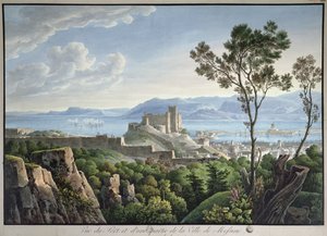 Vista do porto de Messina, c.1900